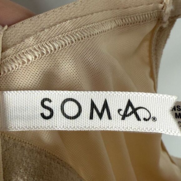 Soma tan sensuous sides 3” minimizer bra size 38D NWOT - Picture 7 of 7